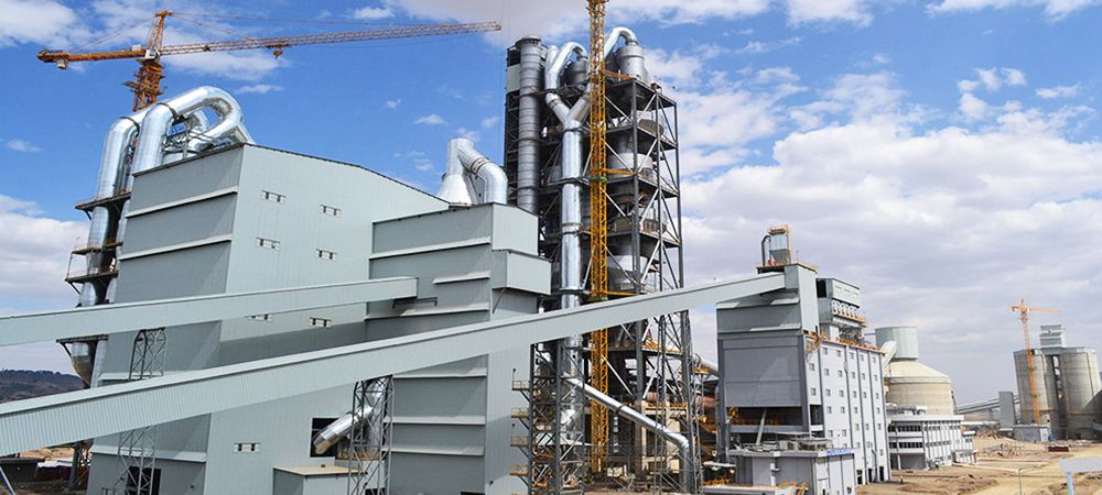 Ligne de production de ciment avec une capacité de 5000 t/j pour le Groupe Dangote en Éthiopie